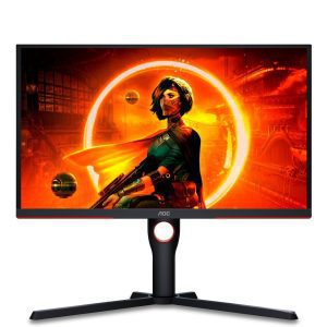 Монитор AOC 25G3ZM/BK, 24.5″, 1920×1080, VA, 2xHDMI, DP, USB hub, AdaptiveSync, FlickerFree, Low Blue Light, Tilt, Height Adjust, Pivot, Swivel