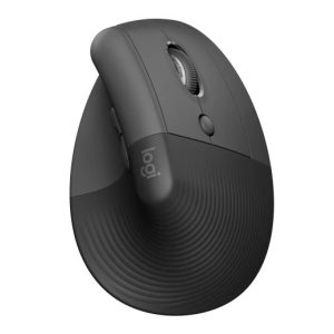 Logitech Lift Vertical Ergonomic Mouse for Business, Graphite