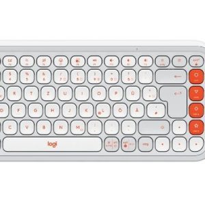 Logitech Pop Icon Combo - White - US INT'L - BT - N/A - INTNL-973