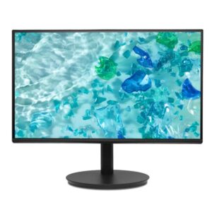 Acer Vero CB242YGbmiprx, 23.8" FHD(1920x1080)IPS, ZeroFrame 120Hz Adaptive Sync, 1ms(VRB), 100M:1, 250nits, VGA, HDMI, DP, Speakers, Audio In/Out, Ergostand, EnergyStar, EPEAT Gold, Energy Efficiency Class B, Black, 3Y