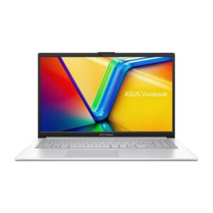 Asus Vivobook Go E1504FA-BQ2871NA,AMD Ryzen 5 40  2.8GHz (6MB Cache, up to 4.3GHz, 4 cores, 8 Threads),15.6" FHD (1920x1080),16GB (on bd)LDDR5 , 512 GB SSD G3,  AMD Radeon Graphics,Backlit ,Chiclet Keyboard, No OS,Cool Silver, no adapter