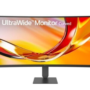LG 34U620B-B, 34" UltraWide  21:9, VA, Curved, 144 Hz, 5ms, 4000:1, 300cd/m2, WQHD 3440x 1440, sRGB 99%, HDR 10, HDMI, DisplayPort, DP, Reader mode, AMD FreeSync, Tilt, Height (Range), Black