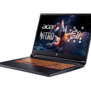 Acer Nitro V17, NG-ANV17-41-R14D, AMD Ryzen R7 260 ( up to 5.1GHz, 16MB), 17.3" FHD(1920x1080)IPS 144Hz, 1*16GB DDR5 (1 slot free), 1024GB PCIe NVMe SSD, NVIDIA GeForce RTX 4050 6GB GDDR6, Wi-Fi AX, BT, Win 11 Home, Black