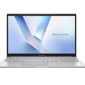 Asus Vivobook X1504VA-BQ4659NA, Intel 5 120U 1.4 GHz (12MB Cache, up to 5.0 GHz, 10 cores, 12 Threads), 15.6" FHD,(1920x1080),24GB DDR5 ( 8 GB on BD), SSD 1TB, No OS, Cool Silver, no adapter