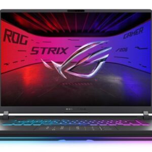 Asus Strix G16 G615LP-TS215,Intel  Ultra 9 ,16.0 WQXGA(2560X1600),16:10 Bend+500nits, AG,300Hz,DDR5 32GB ( 16GB DDR5-5600 SO-DIMM *2 ) ,1TB , RTX 5070  8GB GDDR7,Wi-Fi 7 ,Backlit Chiclet Keyboard 4-Zone RGB,NO OS,Eclipse Gray + ROG Backpack