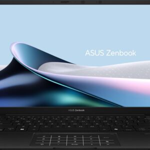 Asus Zenbook UM3406GA-QD246WNA, AMD Ryzen 7 445 ,2.0GHz (14MB Cache, up to 4.6GHz, 6 cores, 12 Threads), 14.0 OLED WUXGA(WU) 1920X1200 16:10,LPDDR5X 16GB ( on board ),512GB  SSD G4, Windows 11,  Jade Black, Sleev, no adapter