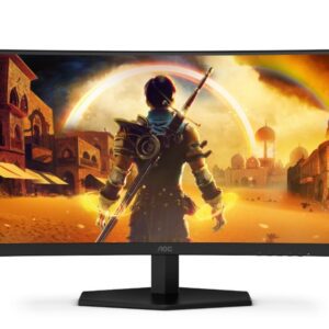 AOC C24G42FE, 23.6" Curved 1500R, VA, WLED, 1920x1080@180Hz OC (Native 144Hz), 4ms GtG, 0.5ms MPRT, 300cd m/2, 3000:1, 80M:1 DCR, Adaptive Sync, FlickerFree, Low Blue Light, Tilt, HDMI, DP